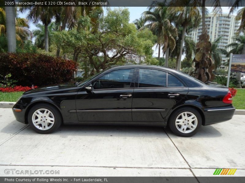 Black / Charcoal 2005 Mercedes-Benz E 320 CDI Sedan