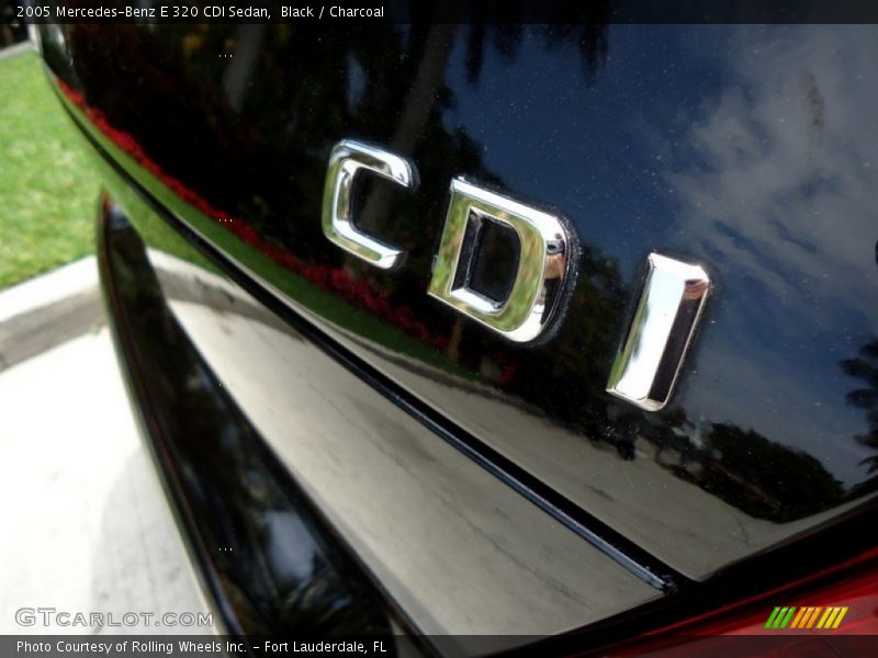 Black / Charcoal 2005 Mercedes-Benz E 320 CDI Sedan
