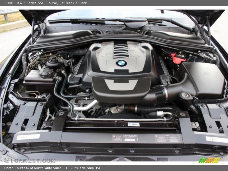  2006 6 Series 650i Coupe Engine - 4.8 Liter DOHC 32 Valve VVT V8