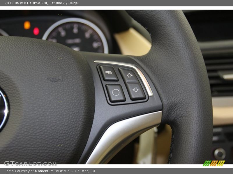 Jet Black / Beige 2013 BMW X1 sDrive 28i