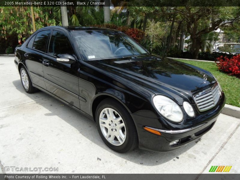 Black / Charcoal 2005 Mercedes-Benz E 320 CDI Sedan