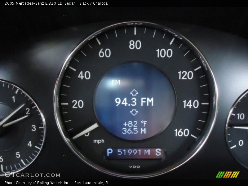 Black / Charcoal 2005 Mercedes-Benz E 320 CDI Sedan