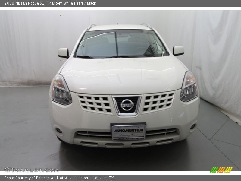 Phantom White Pearl / Black 2008 Nissan Rogue SL