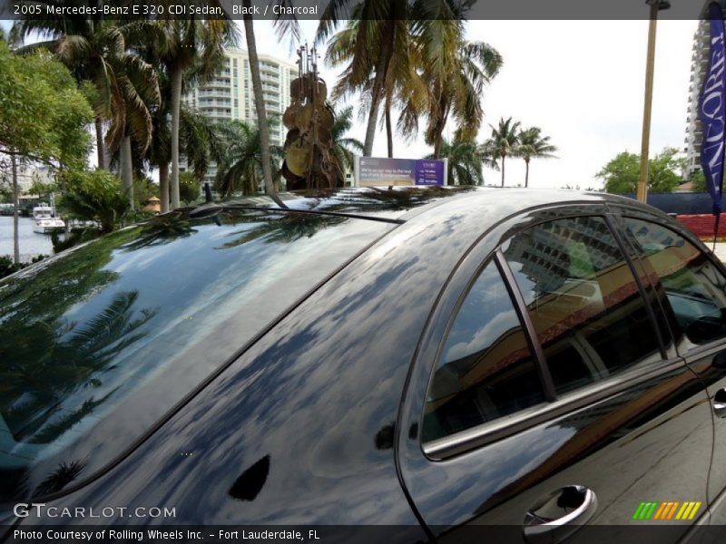Black / Charcoal 2005 Mercedes-Benz E 320 CDI Sedan