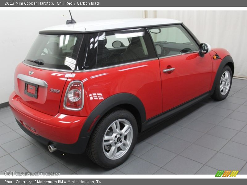 Chili Red / Carbon Black 2013 Mini Cooper Hardtop