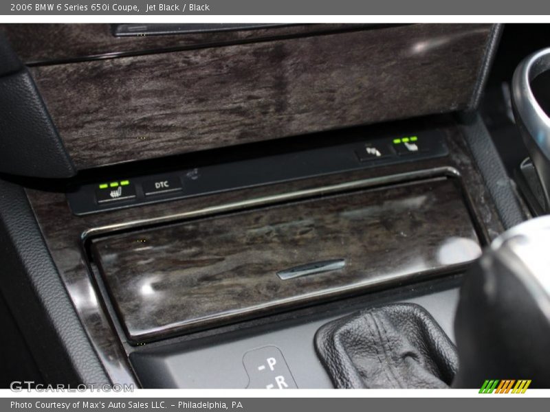Jet Black / Black 2006 BMW 6 Series 650i Coupe