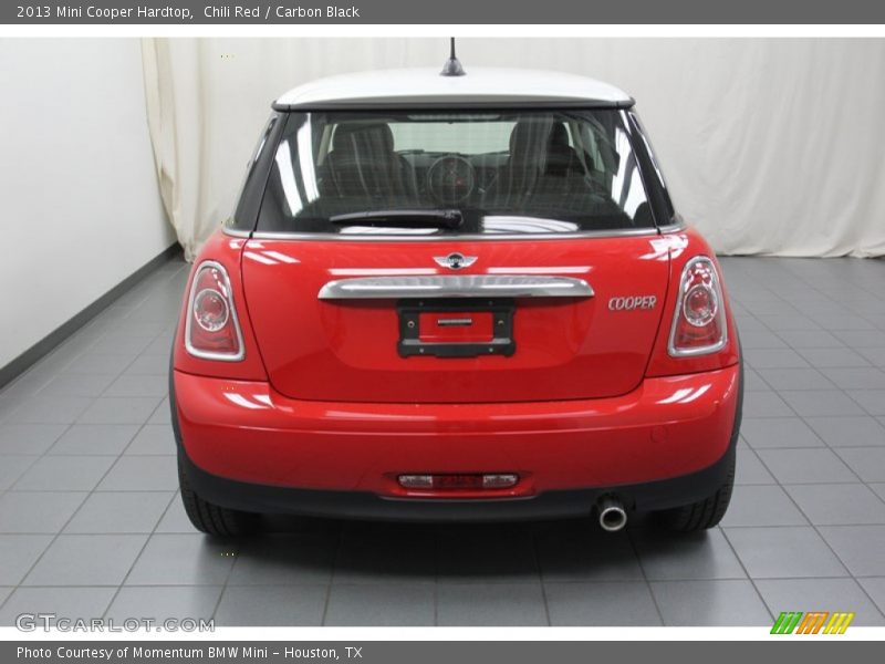 Chili Red / Carbon Black 2013 Mini Cooper Hardtop