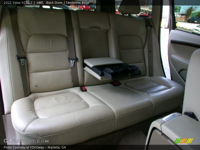 Rear Seat of 2012 XC70 3.2 AWD