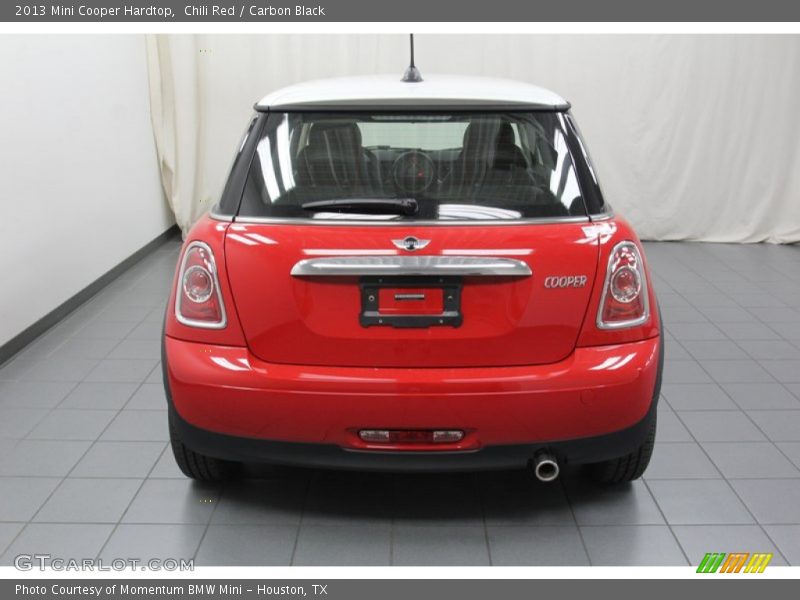 Chili Red / Carbon Black 2013 Mini Cooper Hardtop