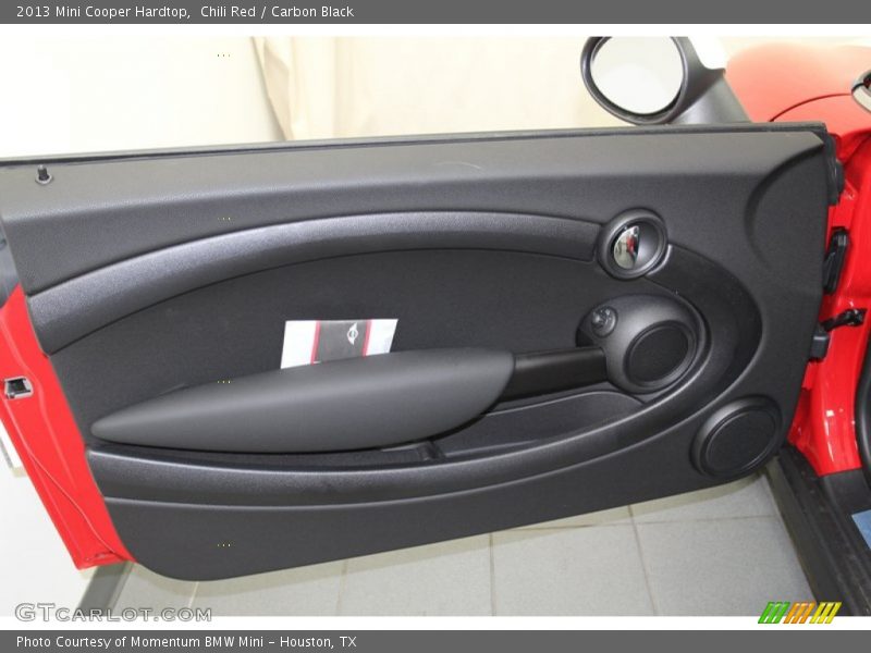 Chili Red / Carbon Black 2013 Mini Cooper Hardtop