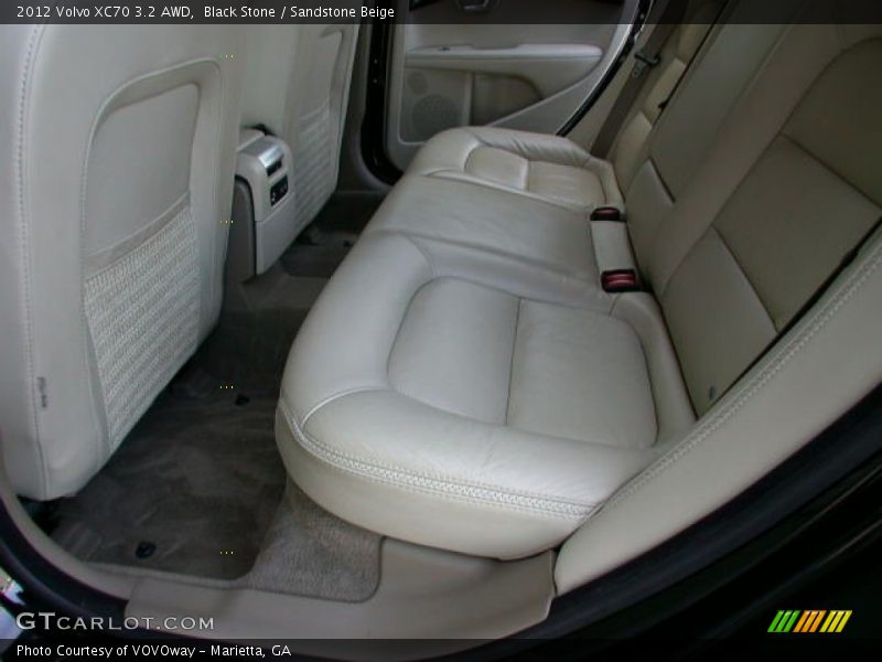 Rear Seat of 2012 XC70 3.2 AWD