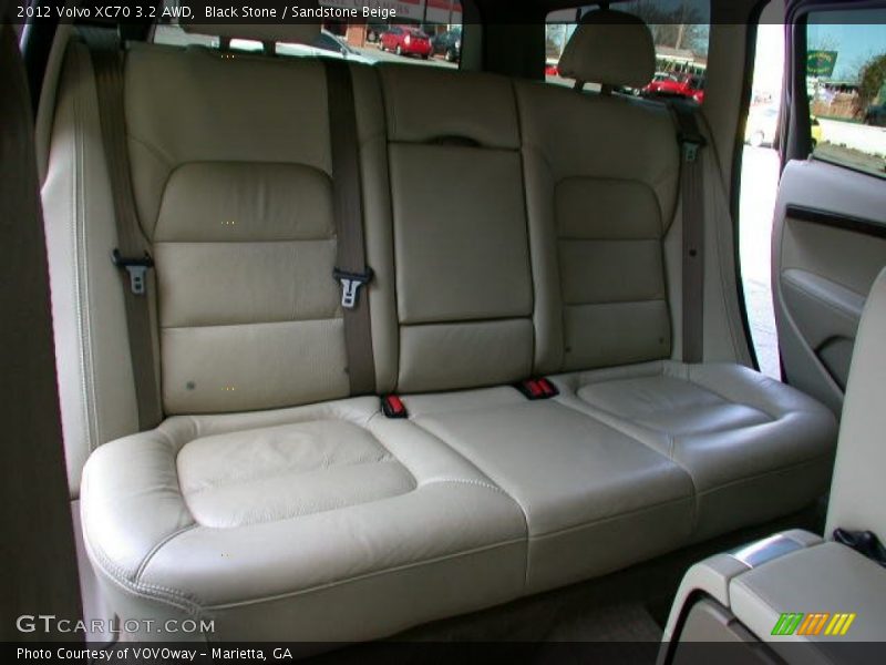 Rear Seat of 2012 XC70 3.2 AWD