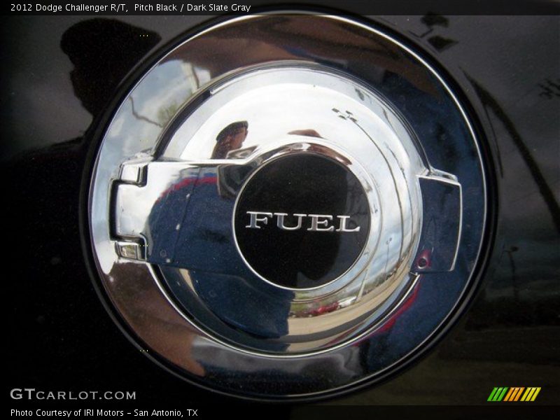 Pitch Black / Dark Slate Gray 2012 Dodge Challenger R/T