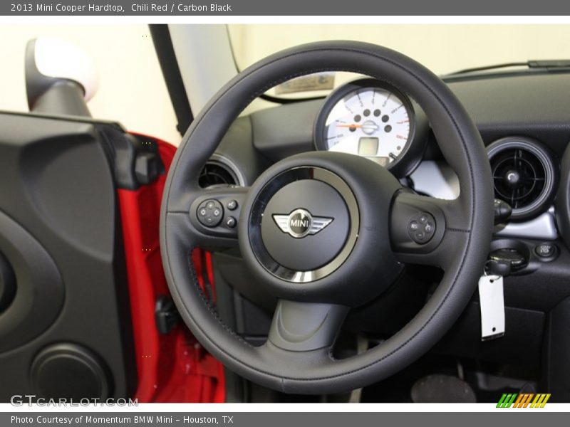 Chili Red / Carbon Black 2013 Mini Cooper Hardtop
