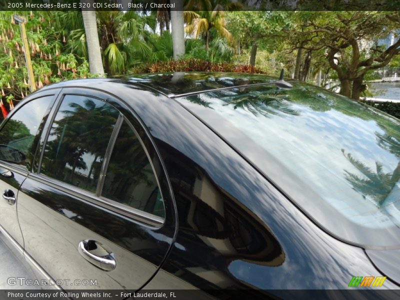 Black / Charcoal 2005 Mercedes-Benz E 320 CDI Sedan