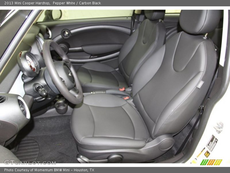 Pepper White / Carbon Black 2013 Mini Cooper Hardtop