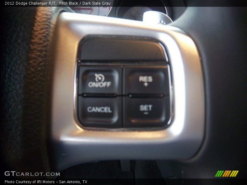 Pitch Black / Dark Slate Gray 2012 Dodge Challenger R/T