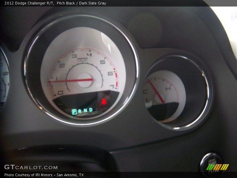 Pitch Black / Dark Slate Gray 2012 Dodge Challenger R/T