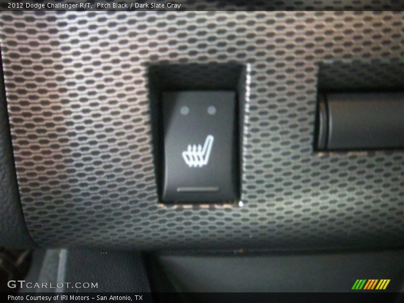 Pitch Black / Dark Slate Gray 2012 Dodge Challenger R/T