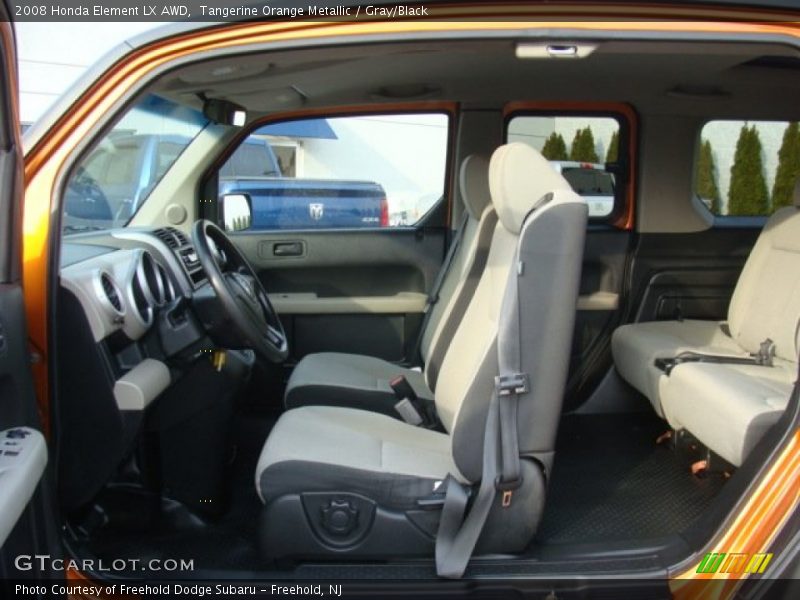  2008 Element LX AWD Gray/Black Interior