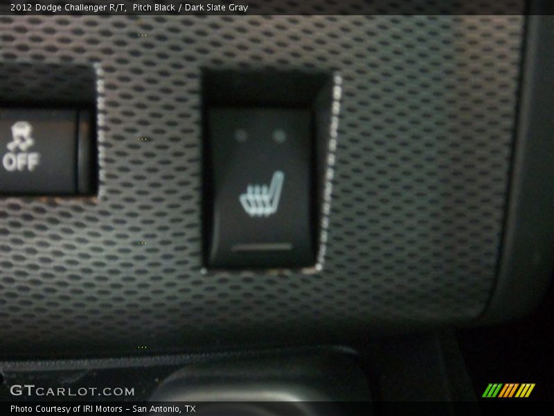 Pitch Black / Dark Slate Gray 2012 Dodge Challenger R/T