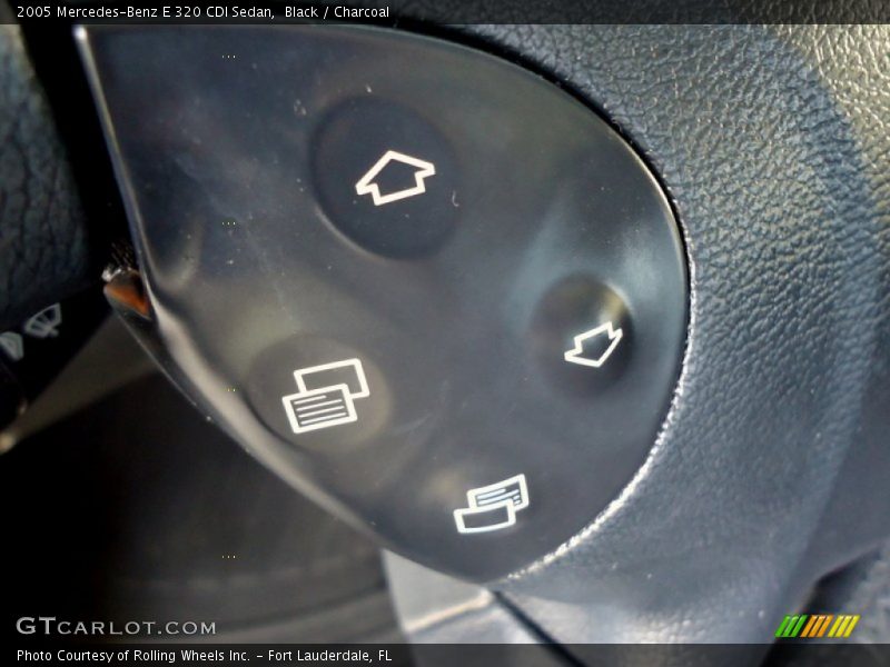 Black / Charcoal 2005 Mercedes-Benz E 320 CDI Sedan