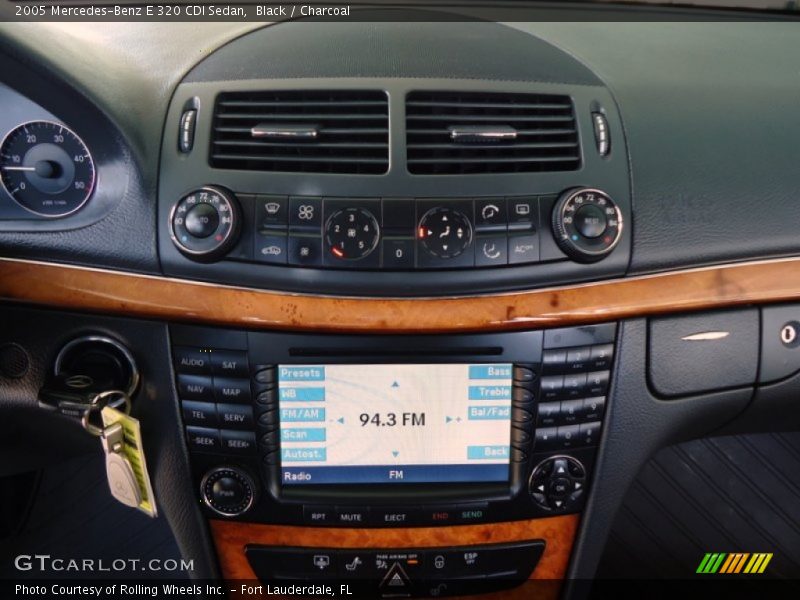 Black / Charcoal 2005 Mercedes-Benz E 320 CDI Sedan