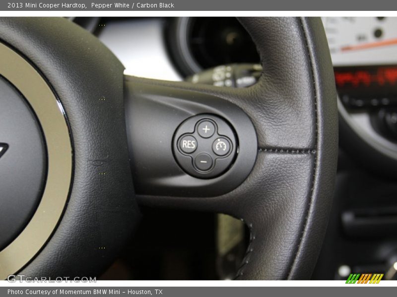 Pepper White / Carbon Black 2013 Mini Cooper Hardtop