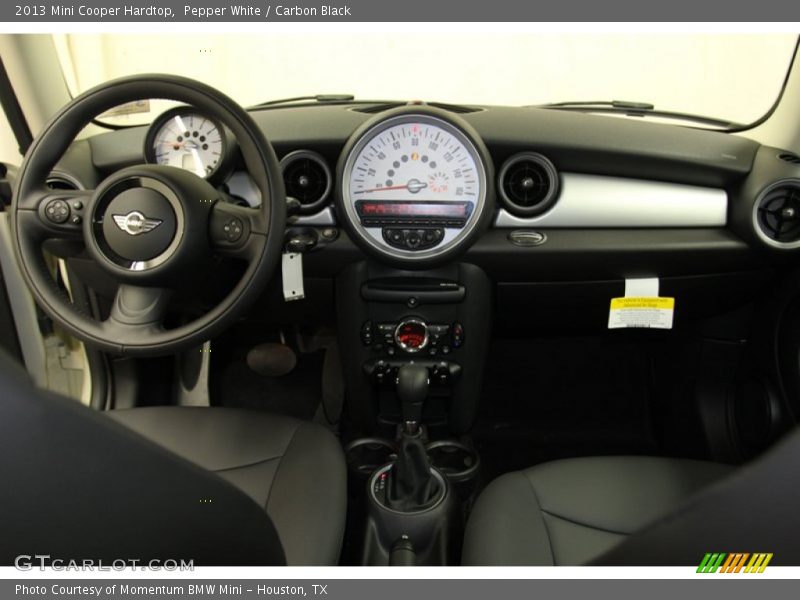 Pepper White / Carbon Black 2013 Mini Cooper Hardtop
