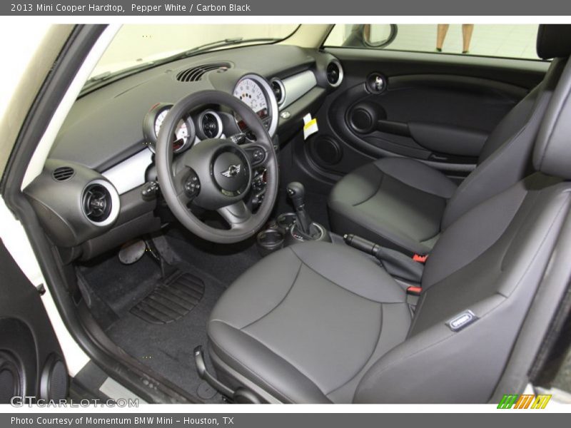 Pepper White / Carbon Black 2013 Mini Cooper Hardtop