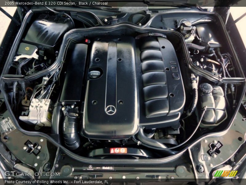 Black / Charcoal 2005 Mercedes-Benz E 320 CDI Sedan