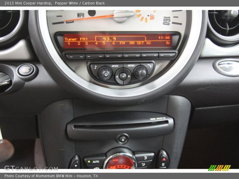 Pepper White / Carbon Black 2013 Mini Cooper Hardtop