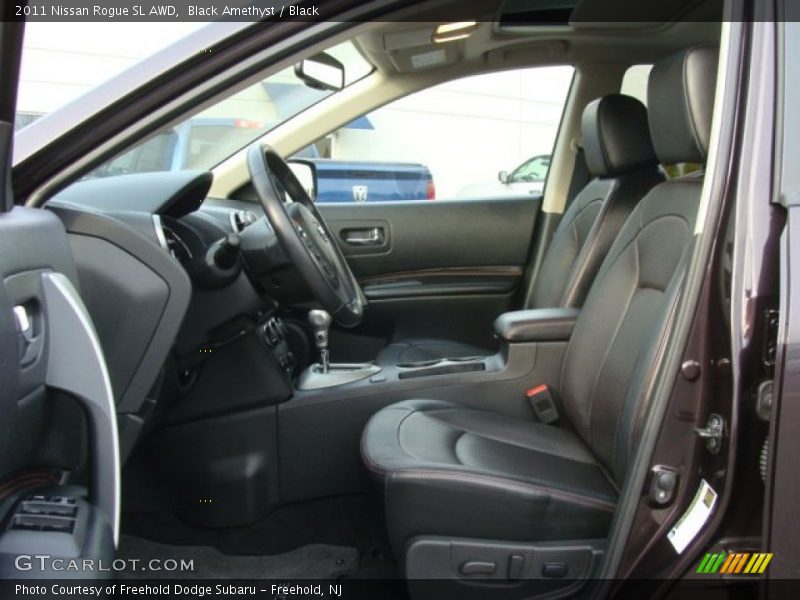  2011 Rogue SL AWD Black Interior