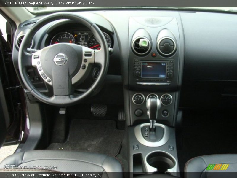 Dashboard of 2011 Rogue SL AWD