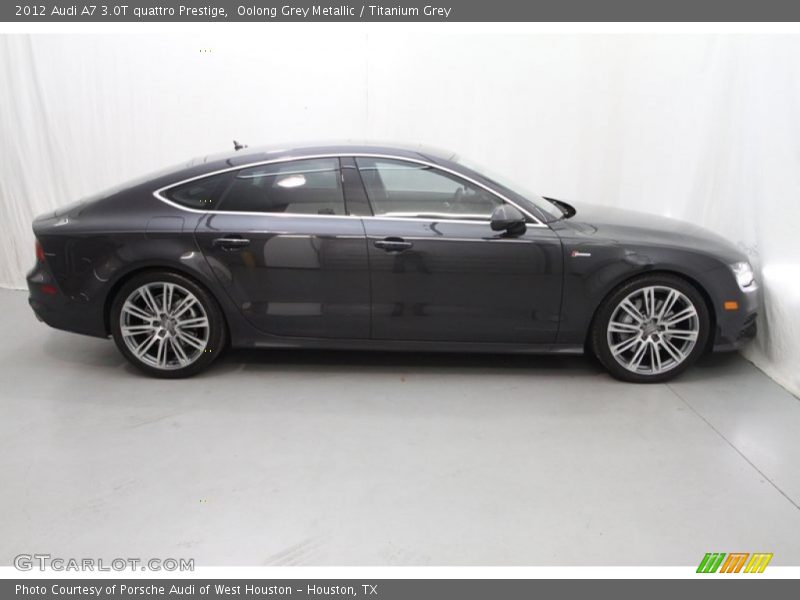 Oolong Grey Metallic / Titanium Grey 2012 Audi A7 3.0T quattro Prestige