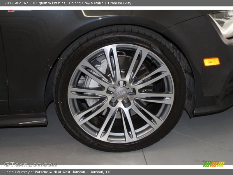 Oolong Grey Metallic / Titanium Grey 2012 Audi A7 3.0T quattro Prestige