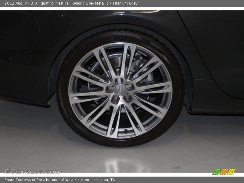 Oolong Grey Metallic / Titanium Grey 2012 Audi A7 3.0T quattro Prestige