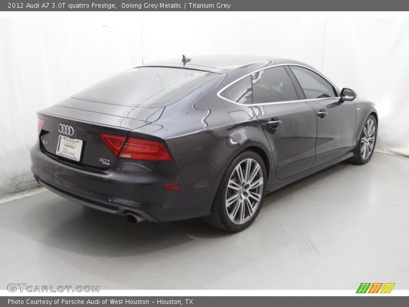 Oolong Grey Metallic / Titanium Grey 2012 Audi A7 3.0T quattro Prestige