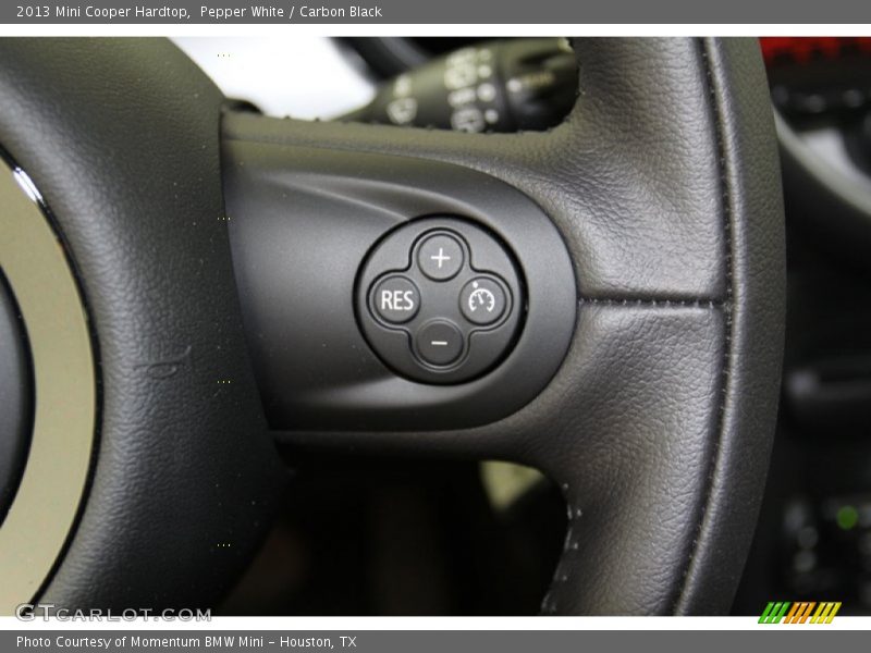 Pepper White / Carbon Black 2013 Mini Cooper Hardtop