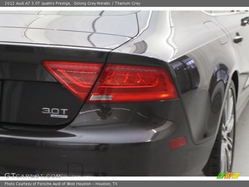 Oolong Grey Metallic / Titanium Grey 2012 Audi A7 3.0T quattro Prestige