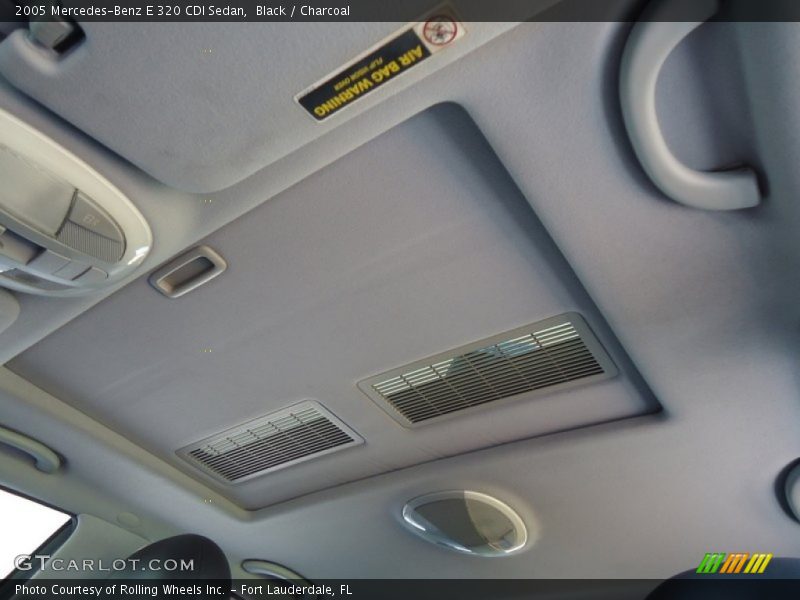 Black / Charcoal 2005 Mercedes-Benz E 320 CDI Sedan