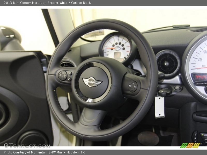 Pepper White / Carbon Black 2013 Mini Cooper Hardtop