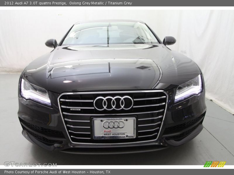 Oolong Grey Metallic / Titanium Grey 2012 Audi A7 3.0T quattro Prestige