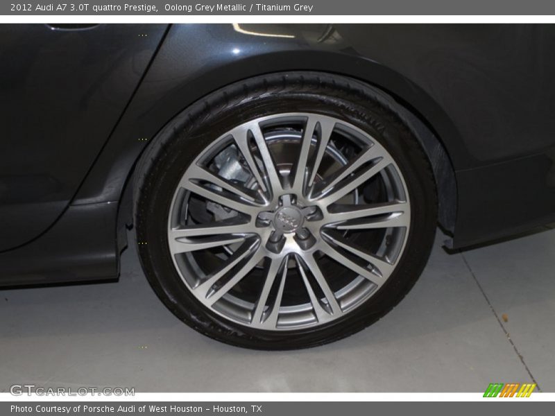 Oolong Grey Metallic / Titanium Grey 2012 Audi A7 3.0T quattro Prestige