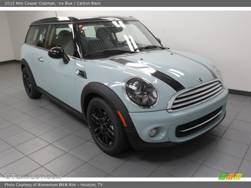 Ice Blue / Carbon Black 2013 Mini Cooper Clubman