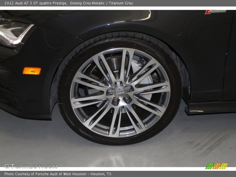 Oolong Grey Metallic / Titanium Grey 2012 Audi A7 3.0T quattro Prestige