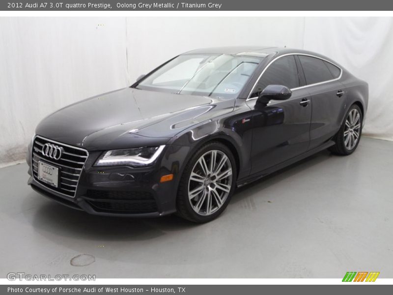 Front 3/4 View of 2012 A7 3.0T quattro Prestige