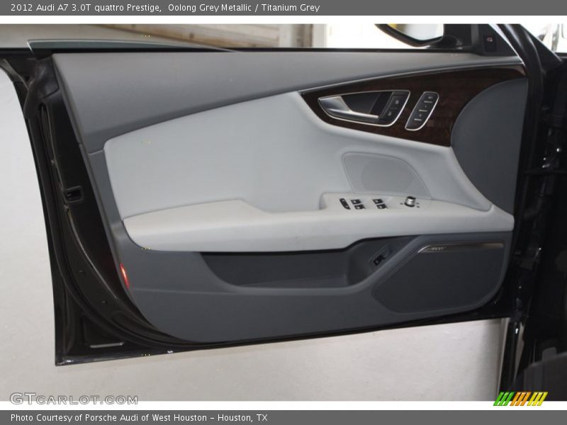 Oolong Grey Metallic / Titanium Grey 2012 Audi A7 3.0T quattro Prestige