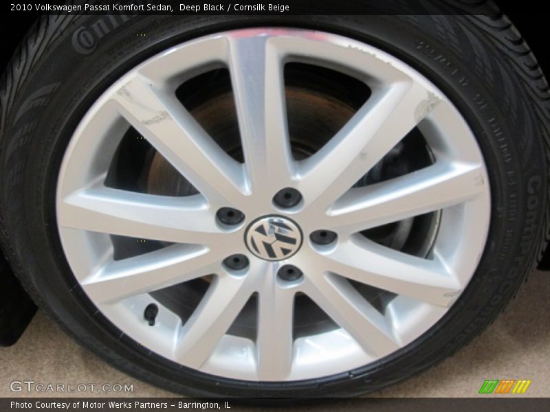 Deep Black / Cornsilk Beige 2010 Volkswagen Passat Komfort Sedan