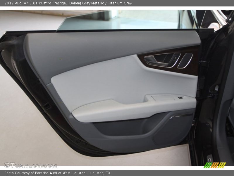 Oolong Grey Metallic / Titanium Grey 2012 Audi A7 3.0T quattro Prestige